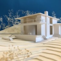 別荘住宅模型